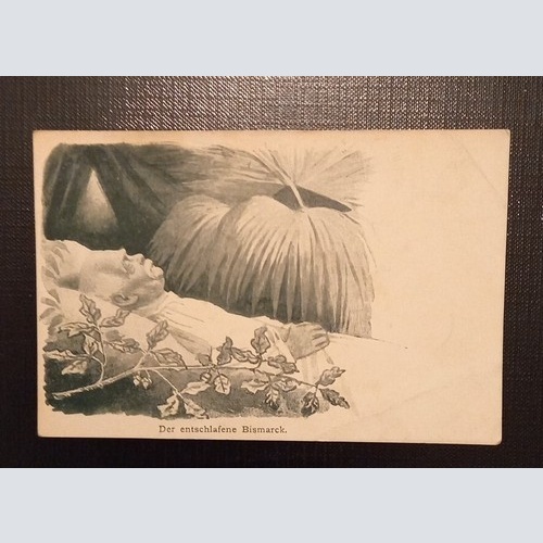 Der Entschlafene Bismarck 0130 Ga E