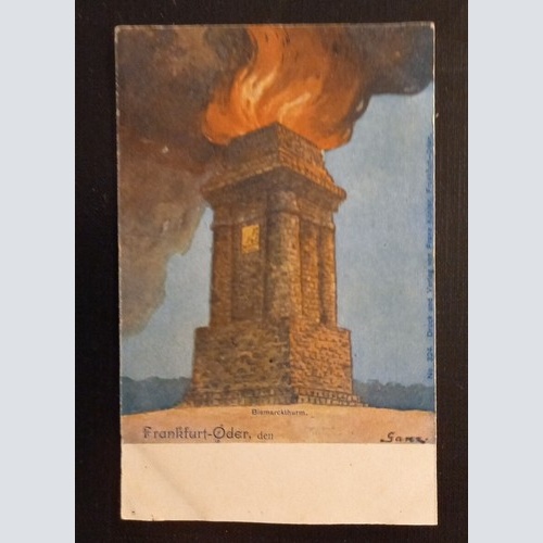 Frankfurt Oder Bismarckthurm 0139 Ga E