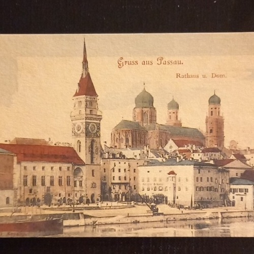 Passau Rathaus U.Dom 0144 Ga E