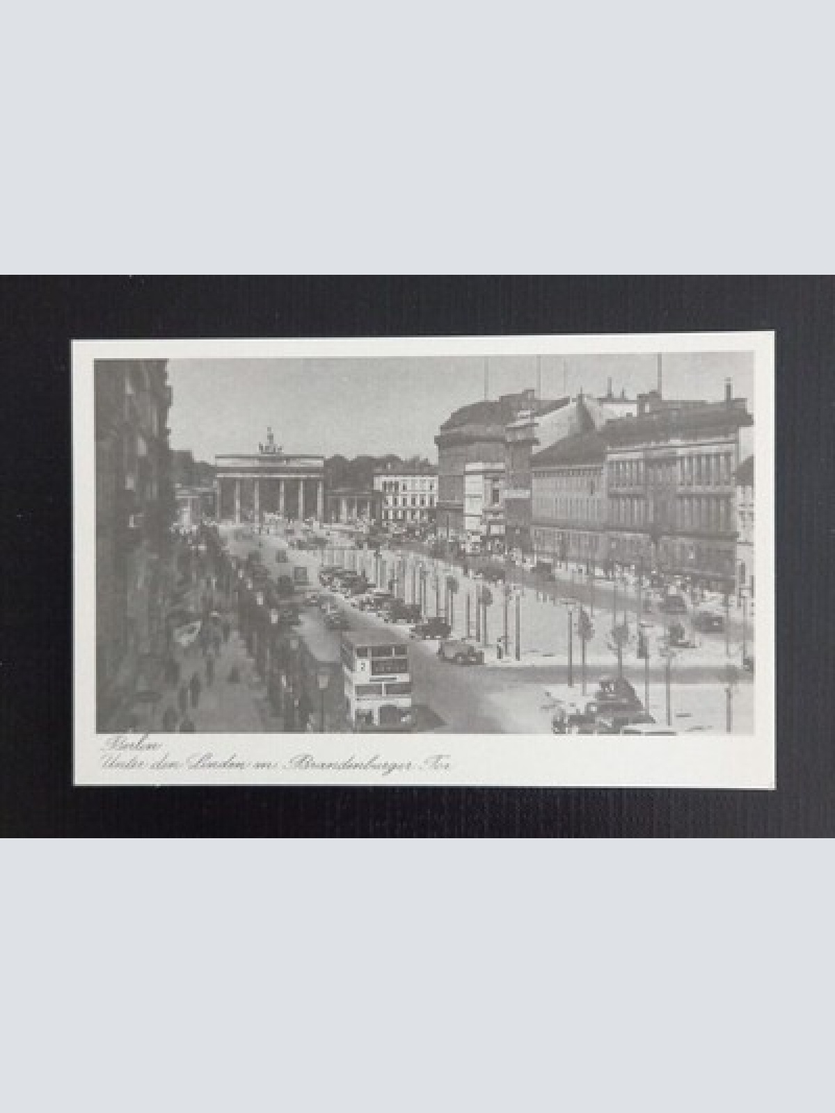 Ansichtskarte Berlin Brandenburger Tor 650123 Ga E