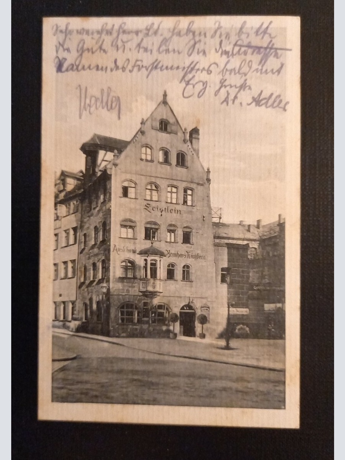 Nürnberg Restaurant Leistlein 650134 Ga E