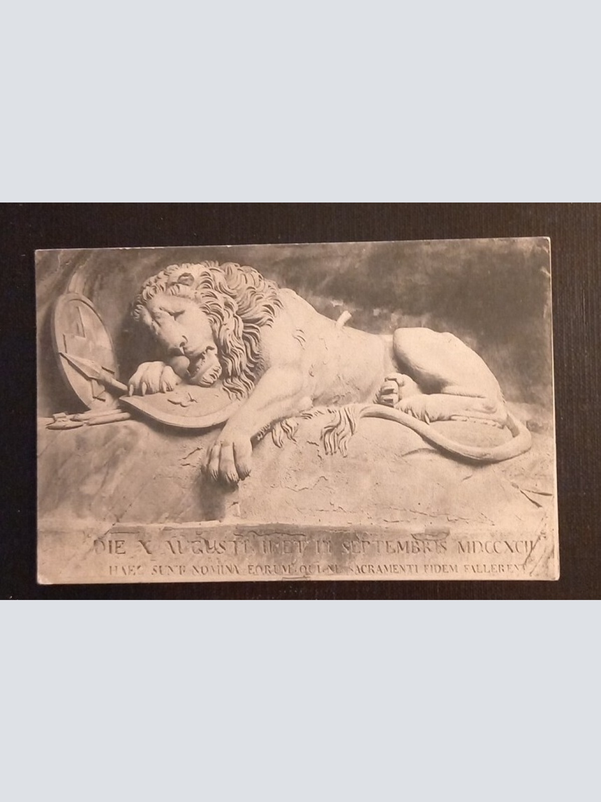 Luzern Löwendenkmal 426 Ga E