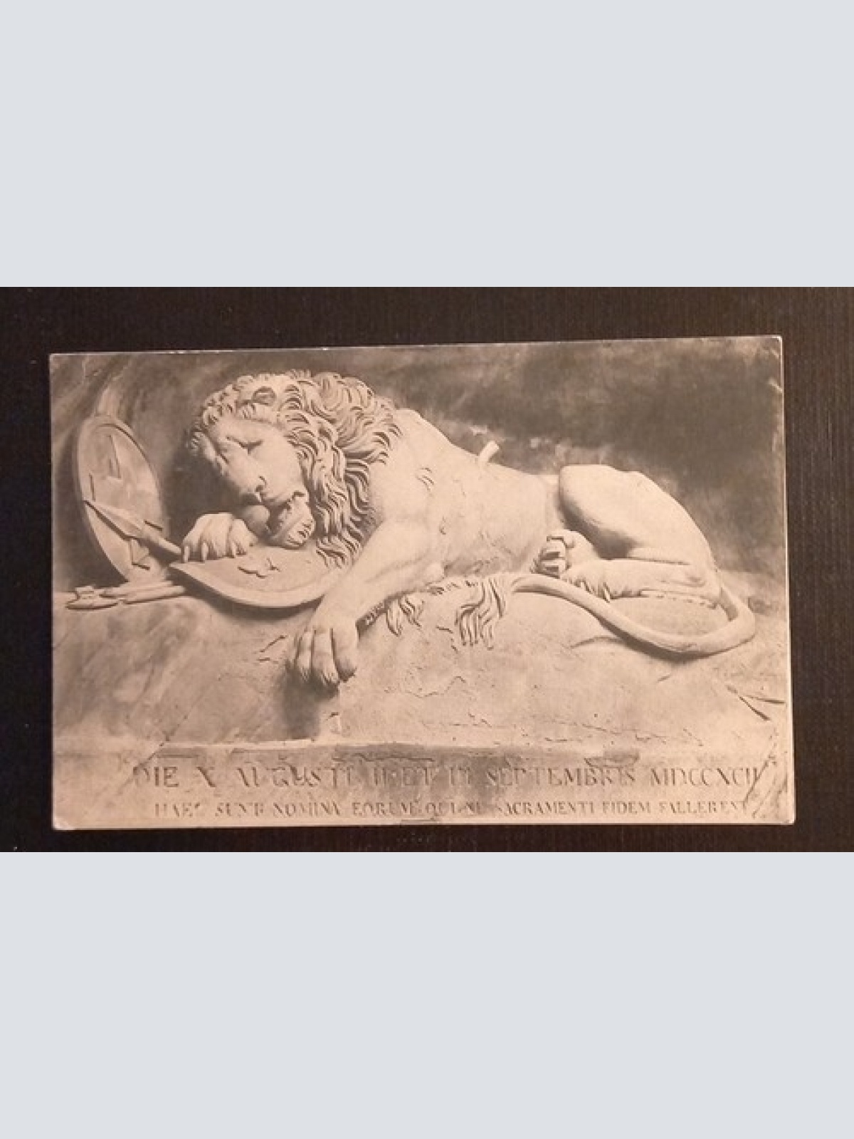 Luzern Löwendenkmal 426 Ga E