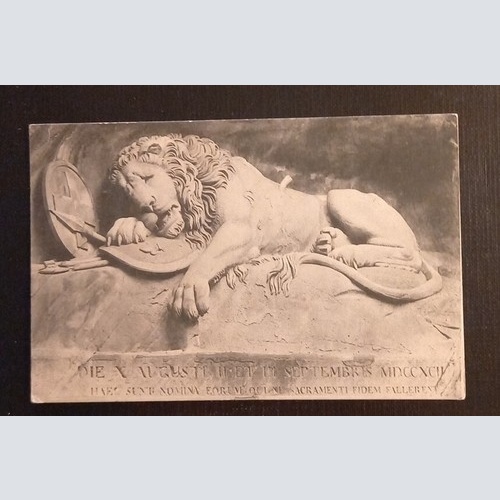 Luzern Löwendenkmal 426 Ga E