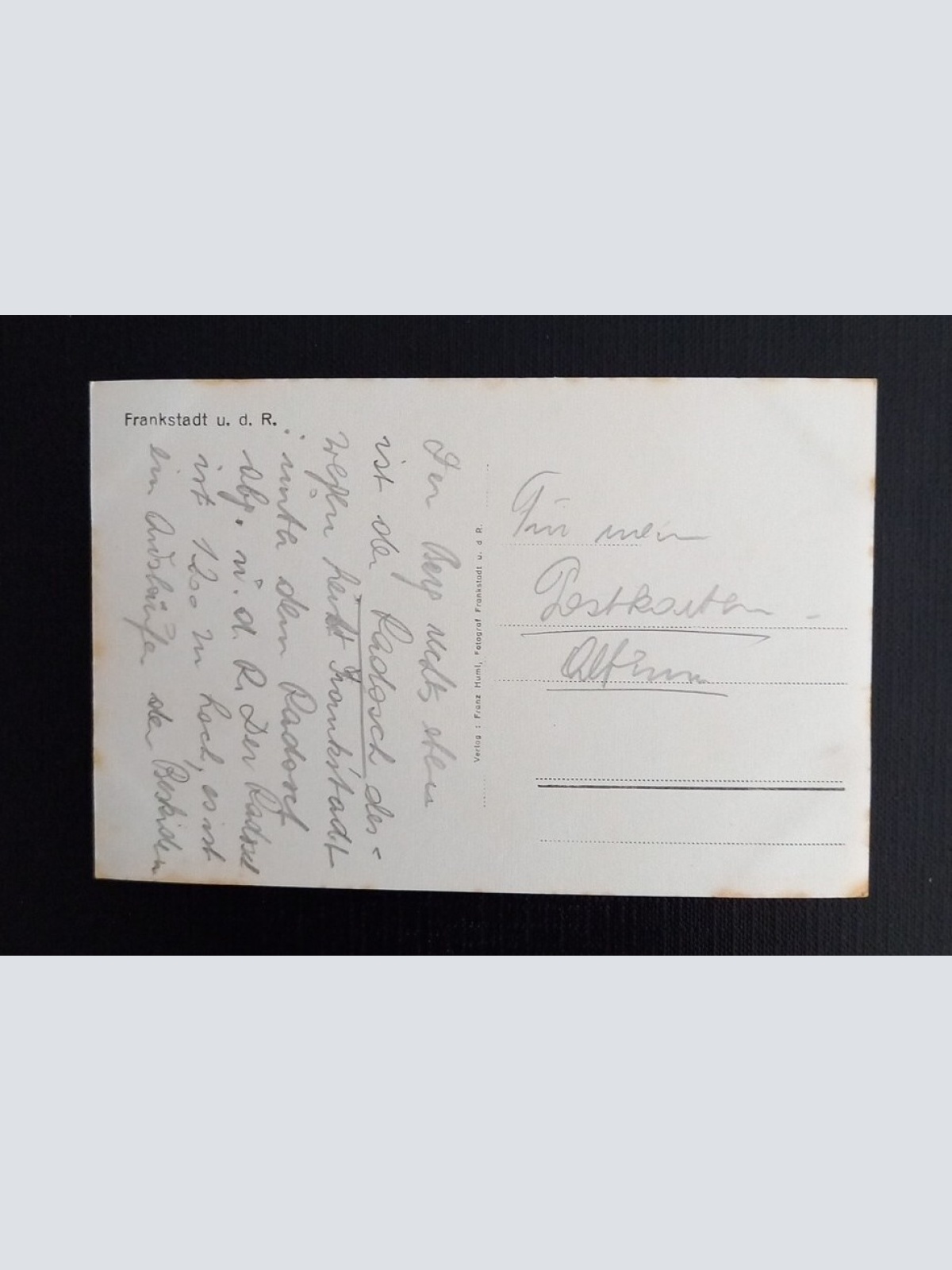 Frankstadt U.d.R. 650412 Ga E