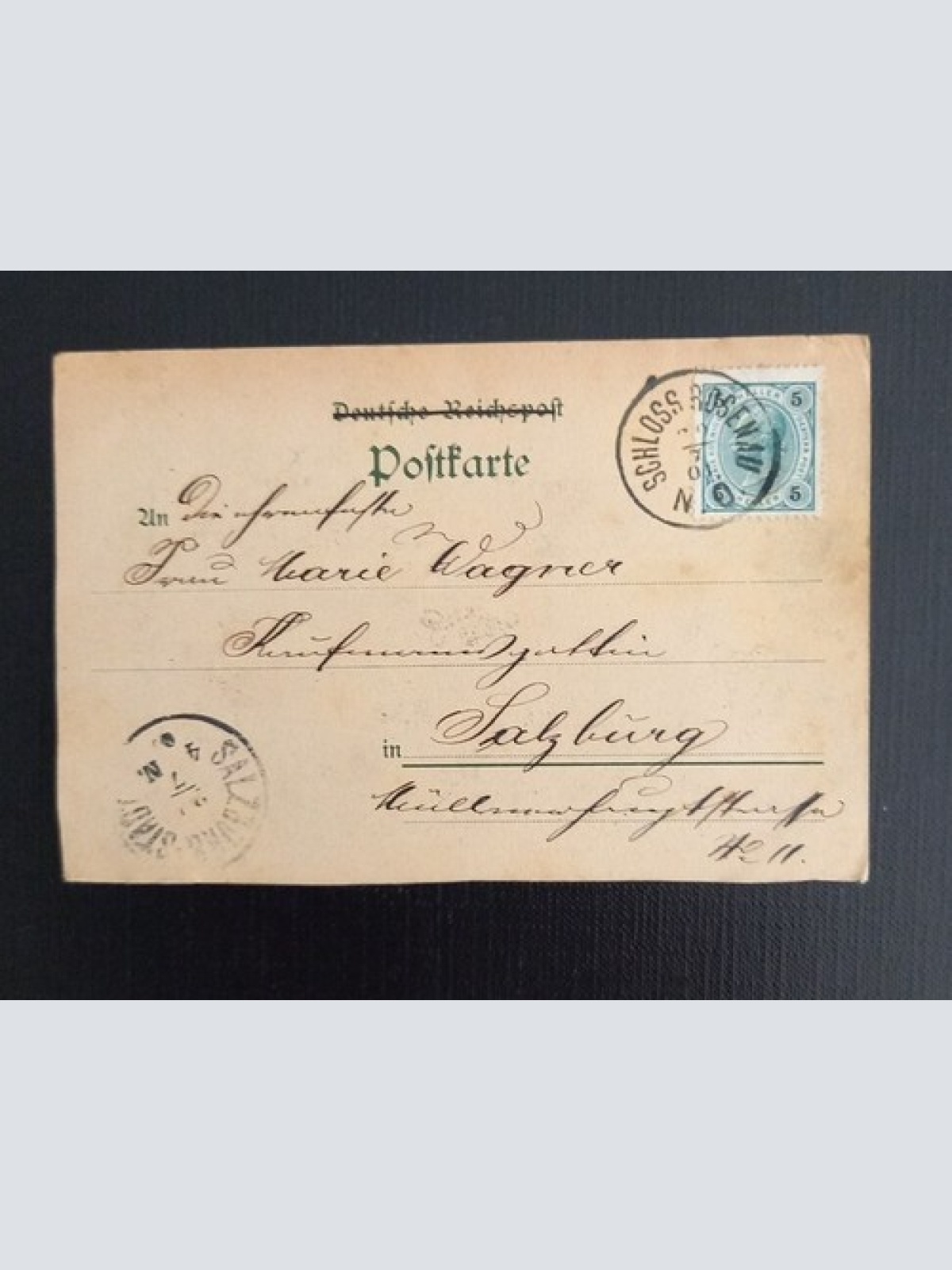 Ein Treuer Deutscher Diener Kaiser Wilhelm D.I. 0122 Ga E