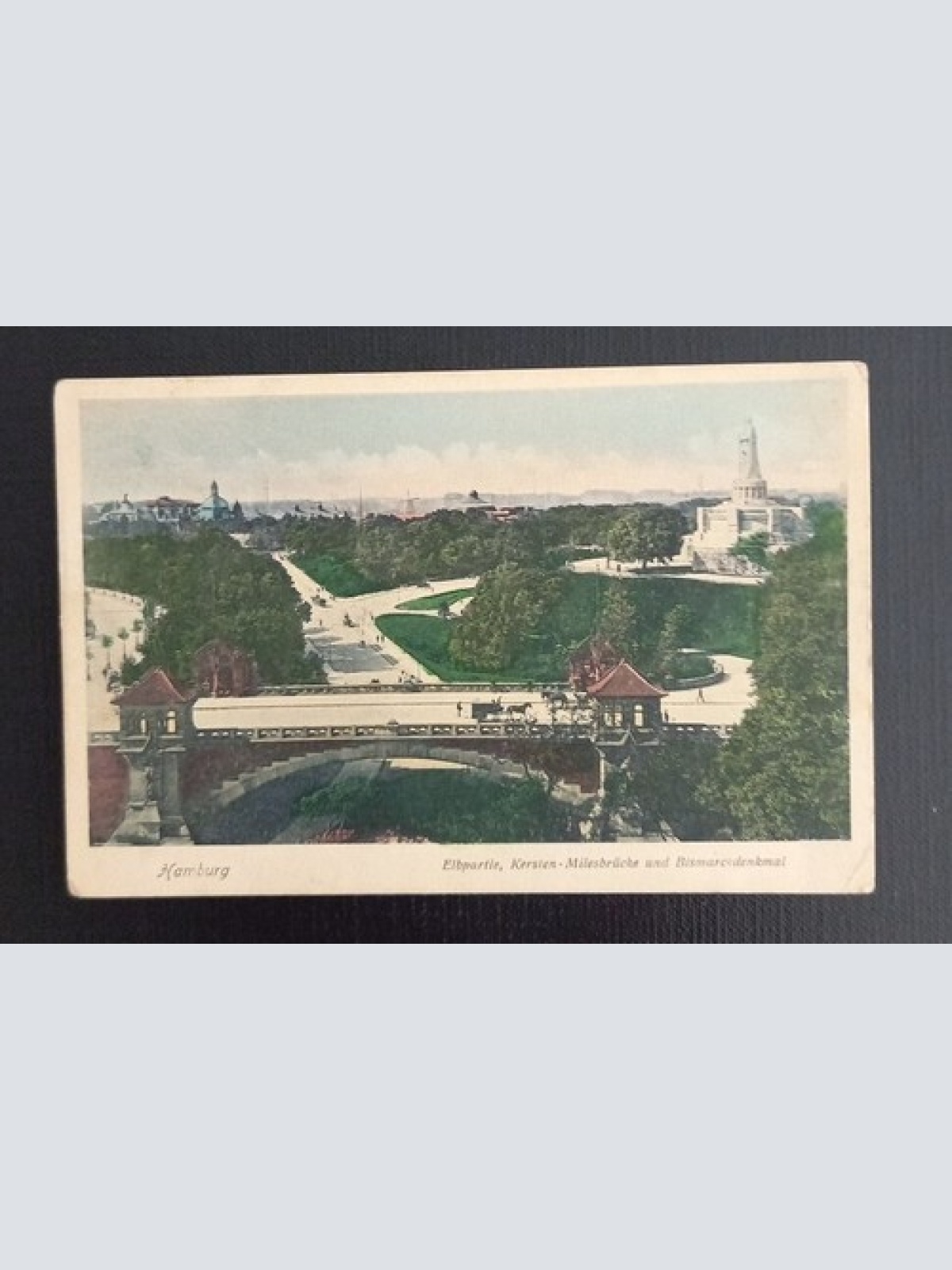 Hamburg Elbpartie Kersten Milesbrücke Und Bismarckdenkmal 0123 Ga E