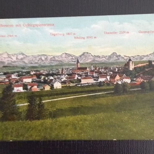 Kaufbeuren Mit Gebirgs Panorama 650256 Ga E