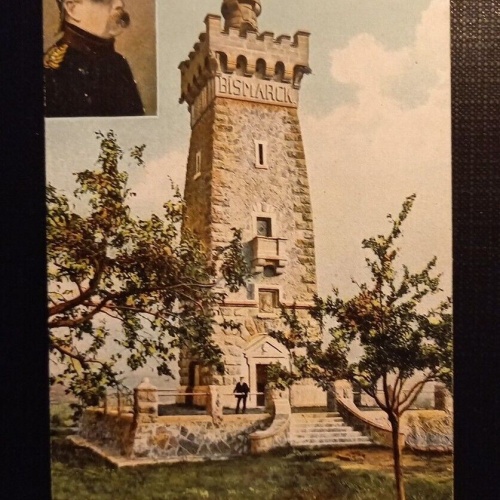 Ansichtskarte Thüringen Apolda Bismarckturm 081 Ga E
