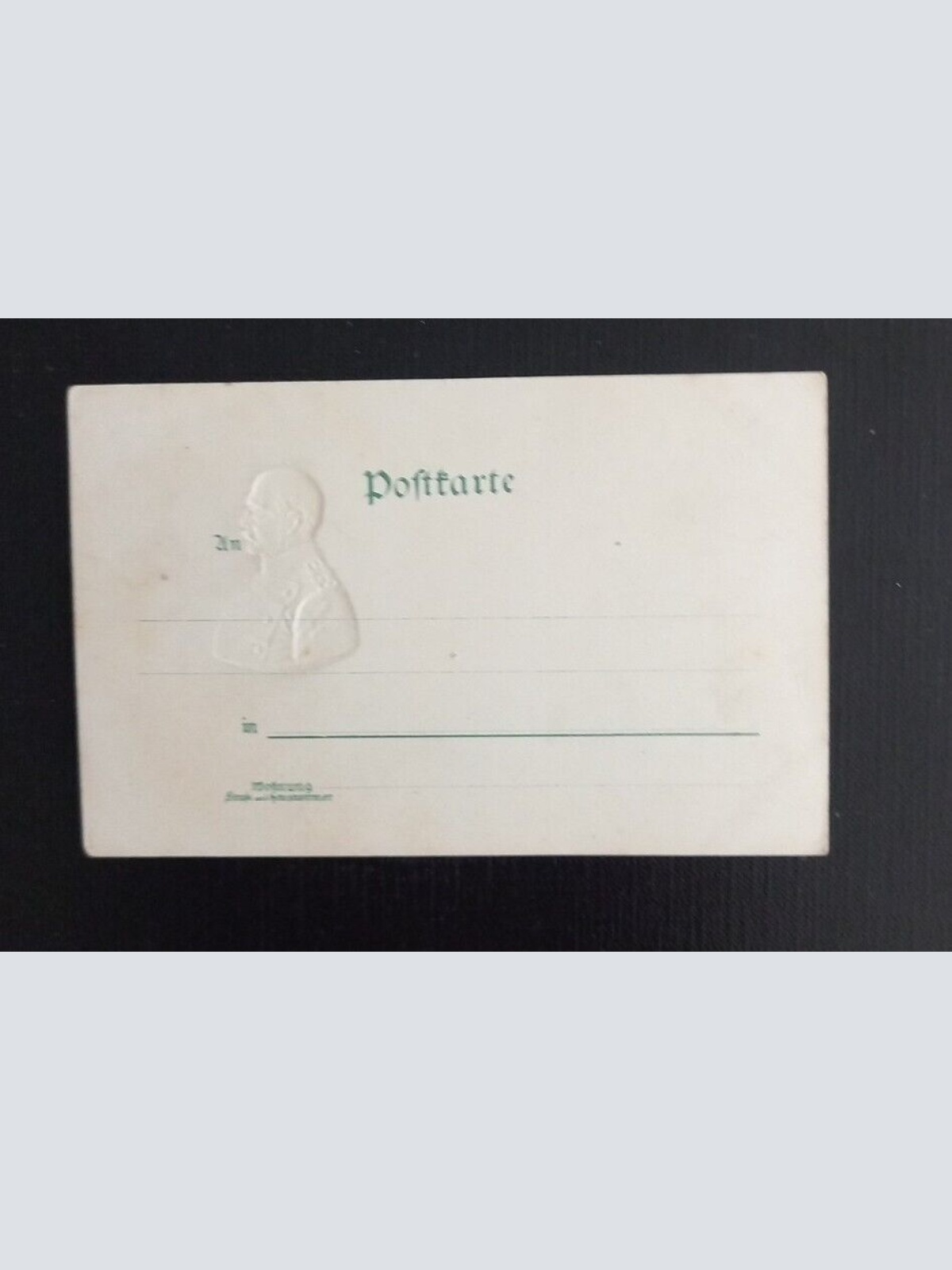 Prägekarte Deutschen Reiches Ehrenbürger 115 Ga E