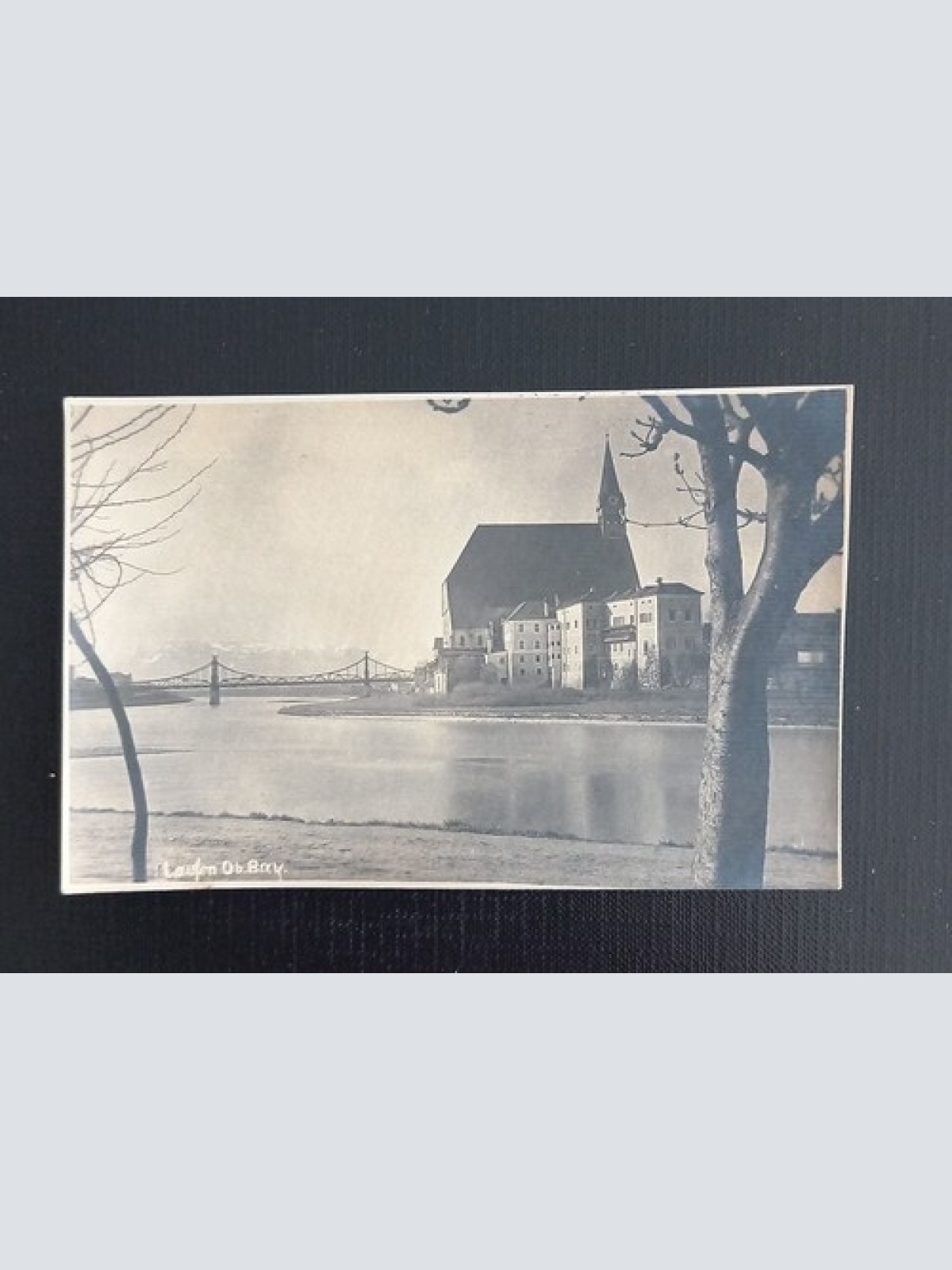 Laufen Ob.Bay. Brücke Kirche 0150 Ga E