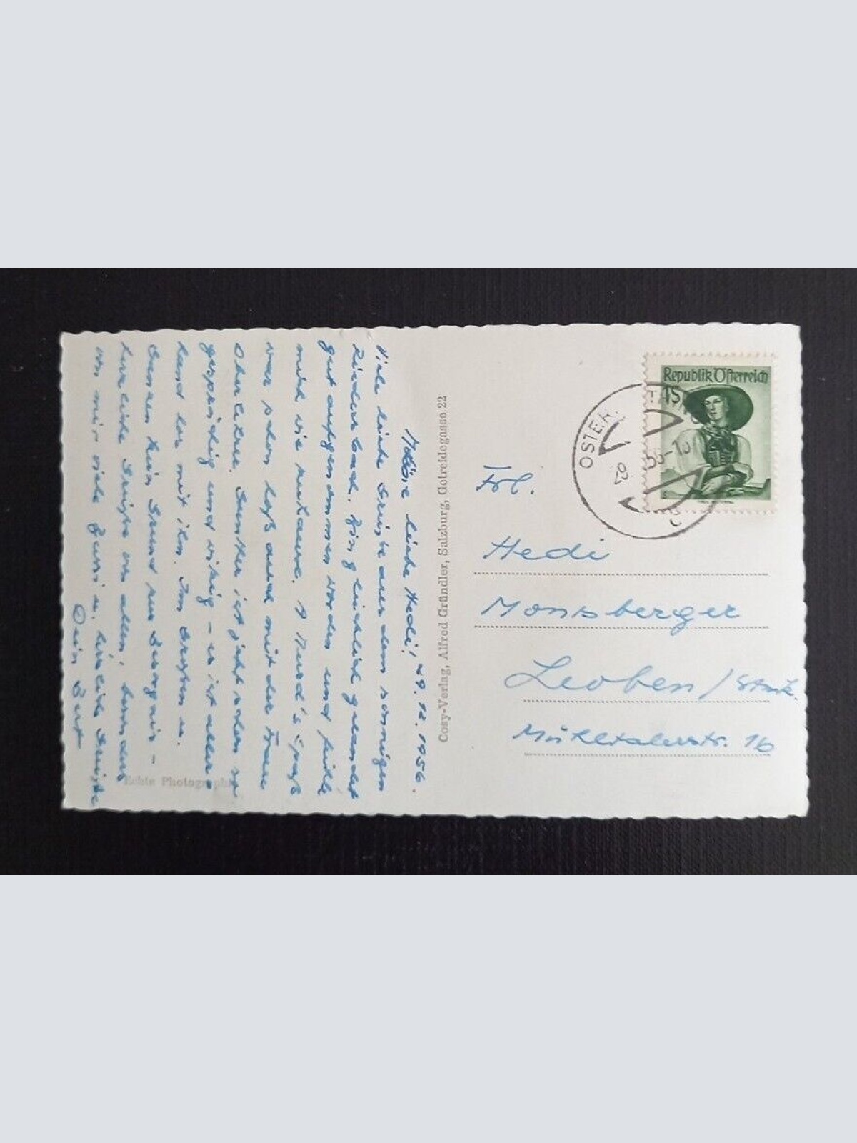 Riedersbach Bergmanns Siedlung Mattighofen Braunau 650158 Ga E