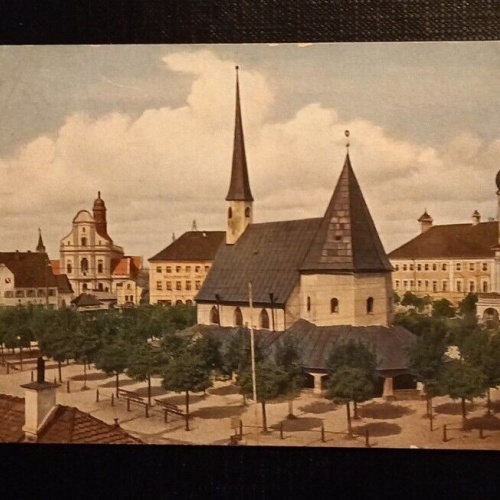 Ansichtskarte Altötting Blick auf die St.Annakirche 402373 Ga E