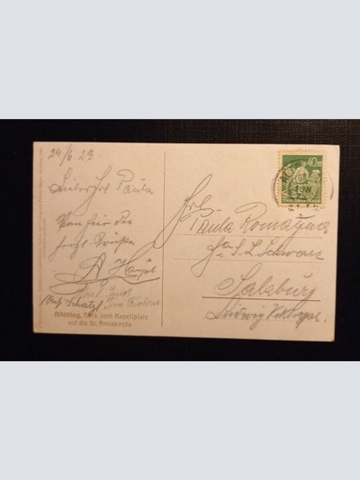 Ansichtskarte Altötting Blick auf die St.Annakirche 402373 Ga E