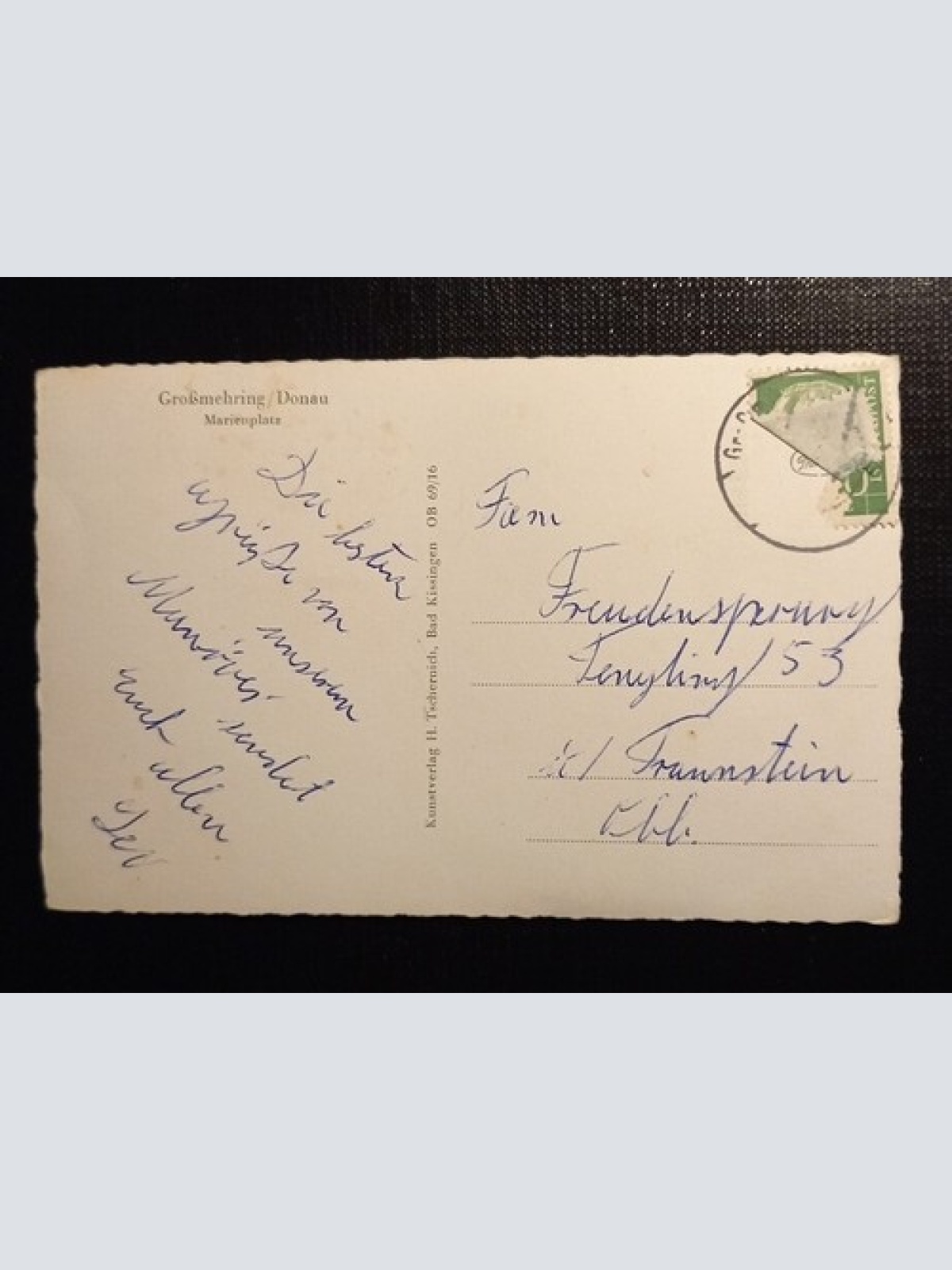 Großmehring Donau Marienplatz 456 Ga E