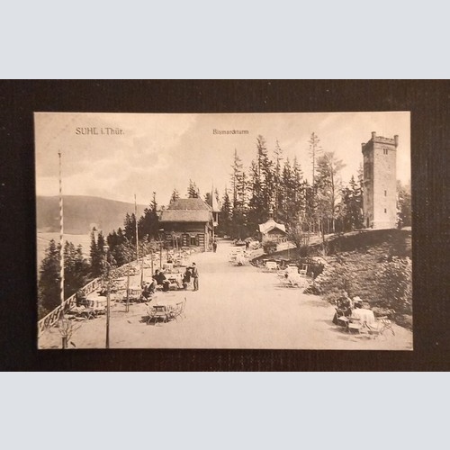 Suhl I.Thür. Bismarckturm 051 Ga E