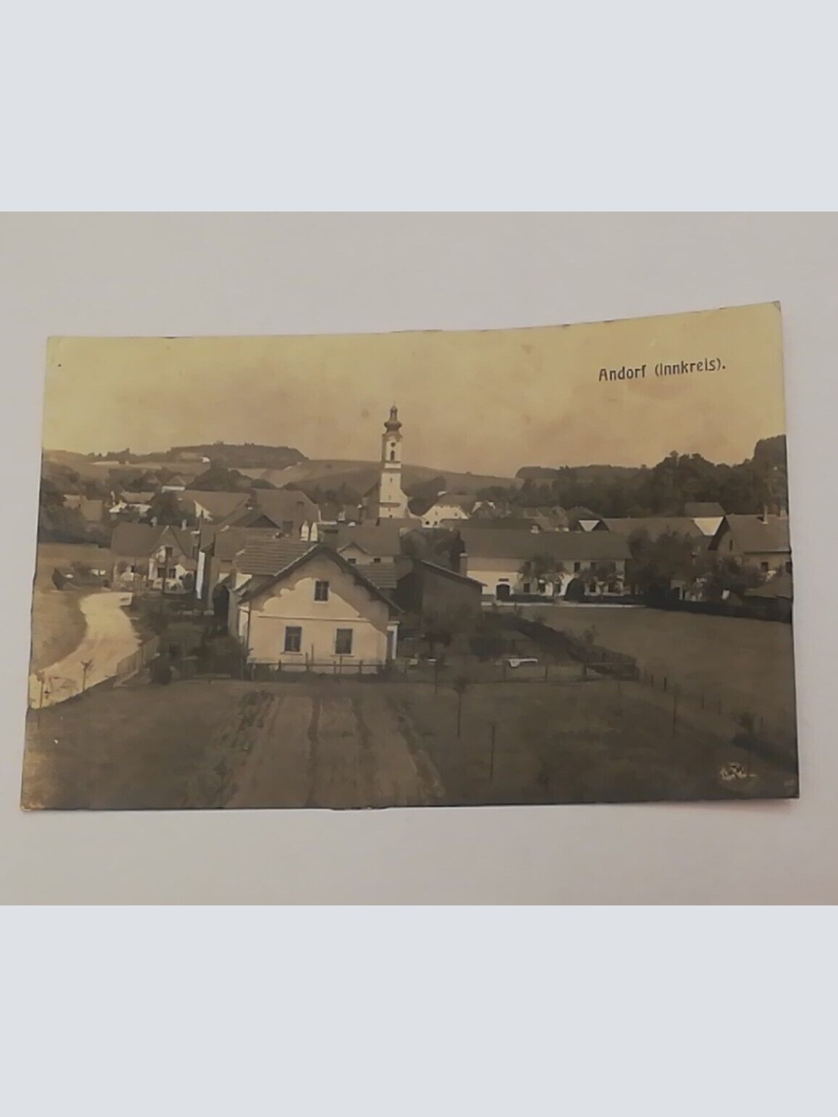 Oberösterreich Andorf Innkreis Innviertel Kirche Hügel Land Idylle 600684A tl