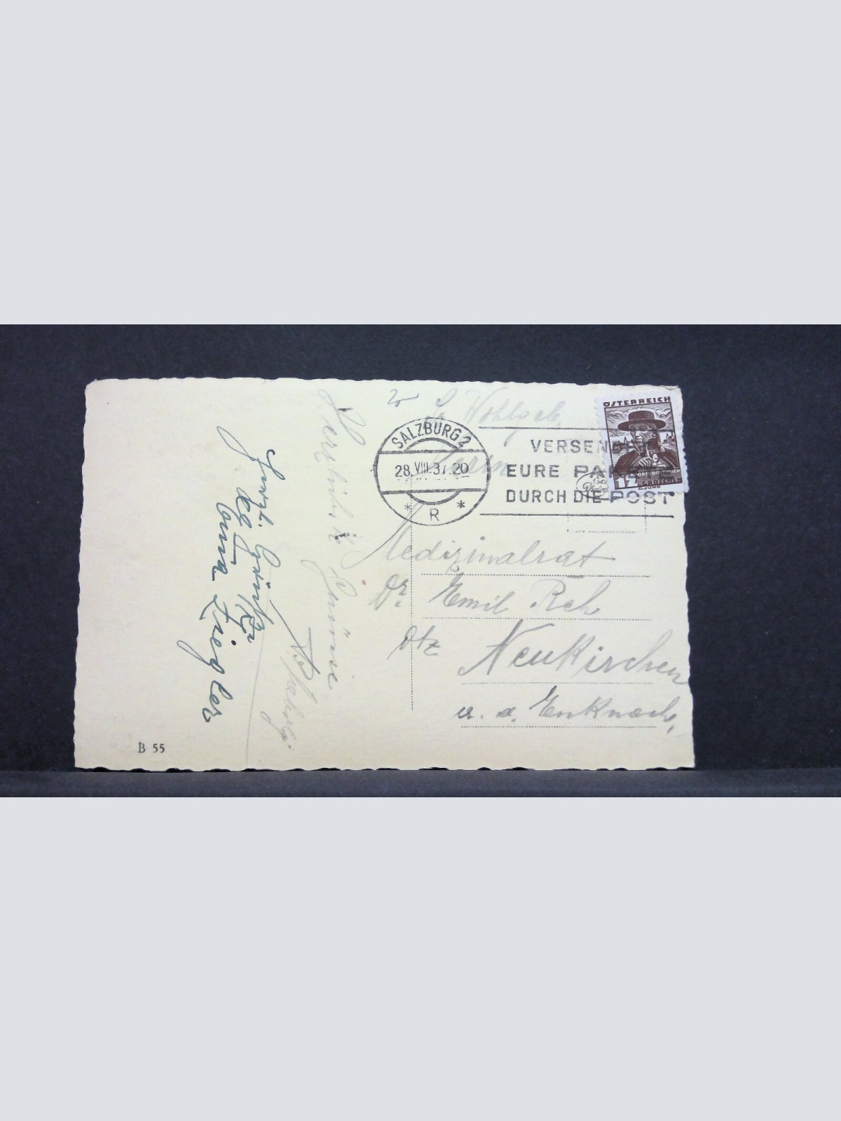 Salzburg Staatsbrücke Salzach Festung JW 165570