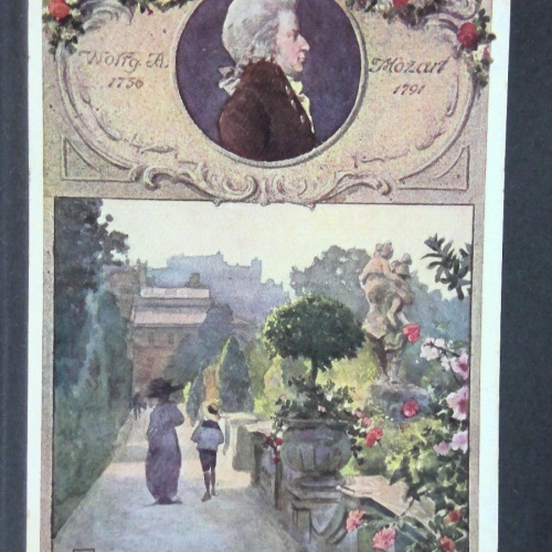 Wolfgang Mozart Porträt Zeichnung JW 165638