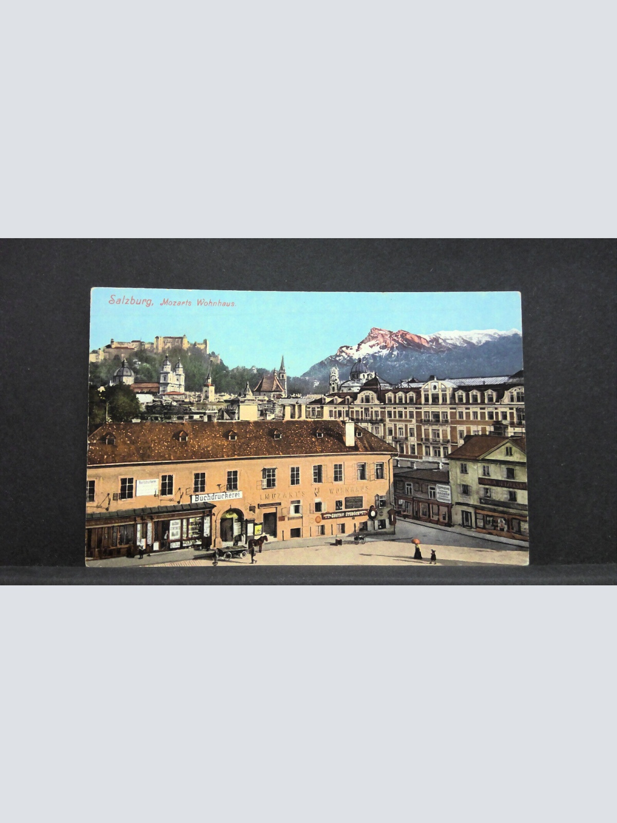 Salzburg Mozarts Wohnhaus Festung Berge JW 165744