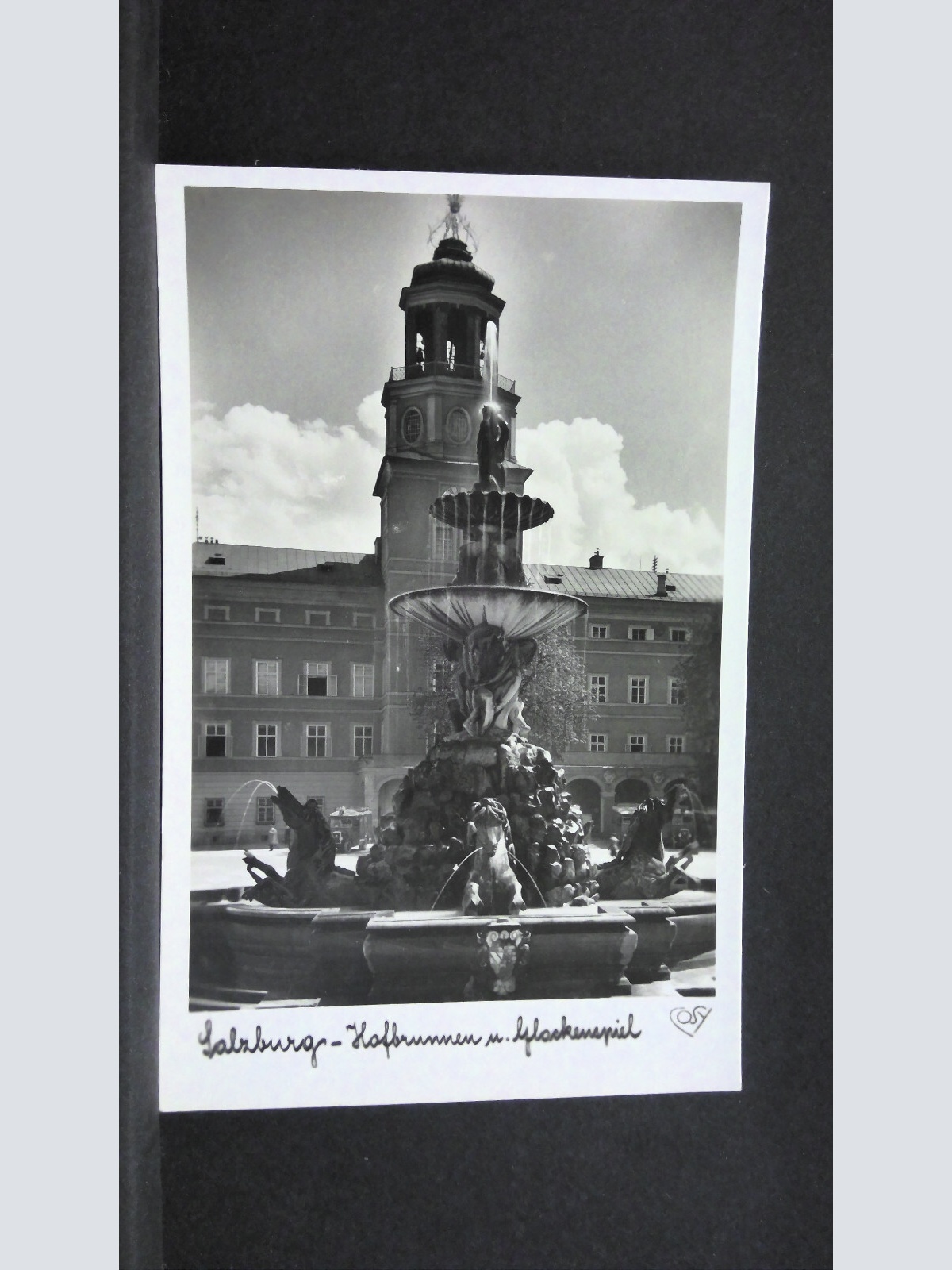 Salzburg Hofbrunnen und Glockenspiel JW 165429