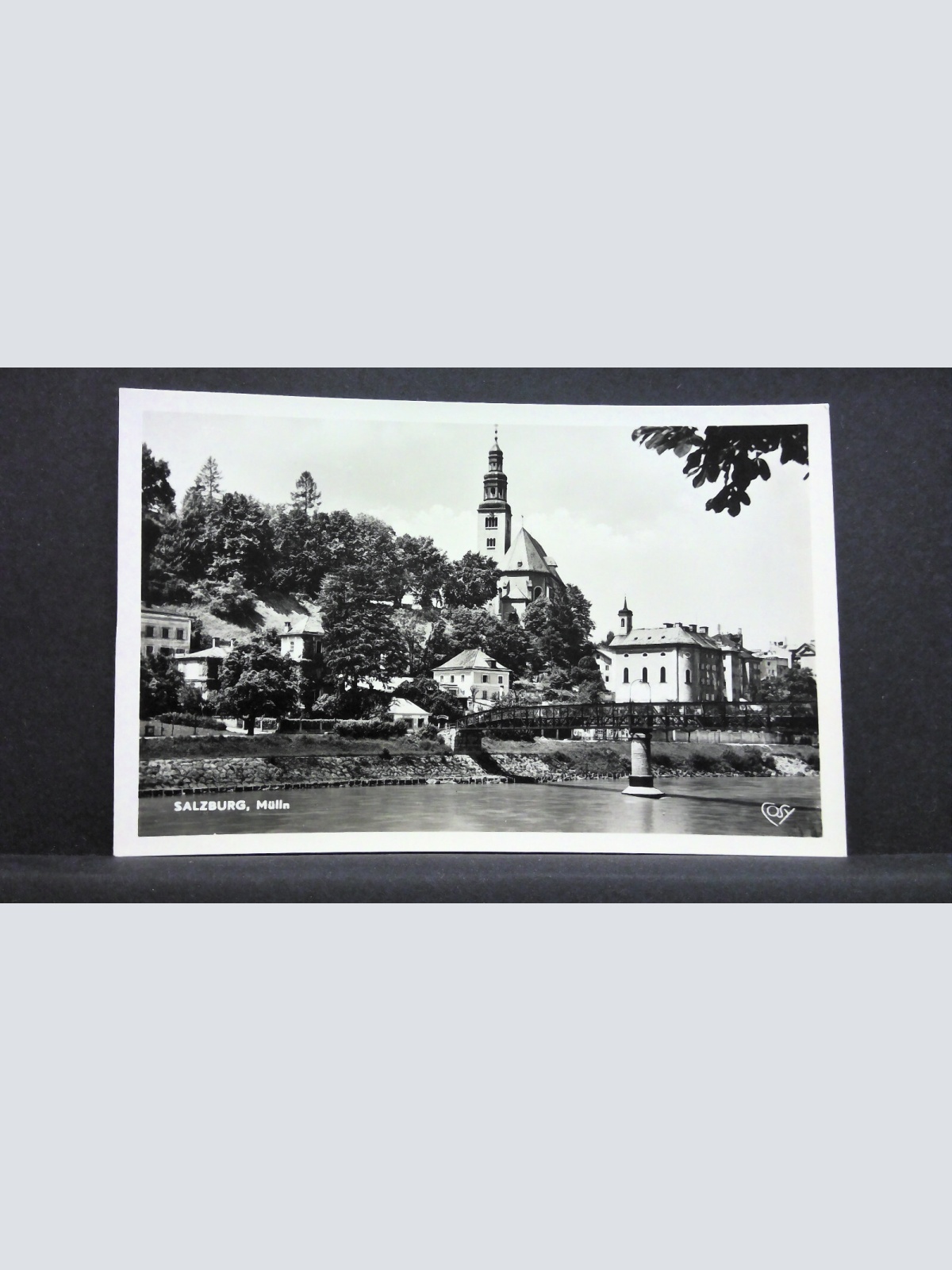 Salzburg Mülln Brücke Salzach JW 165619