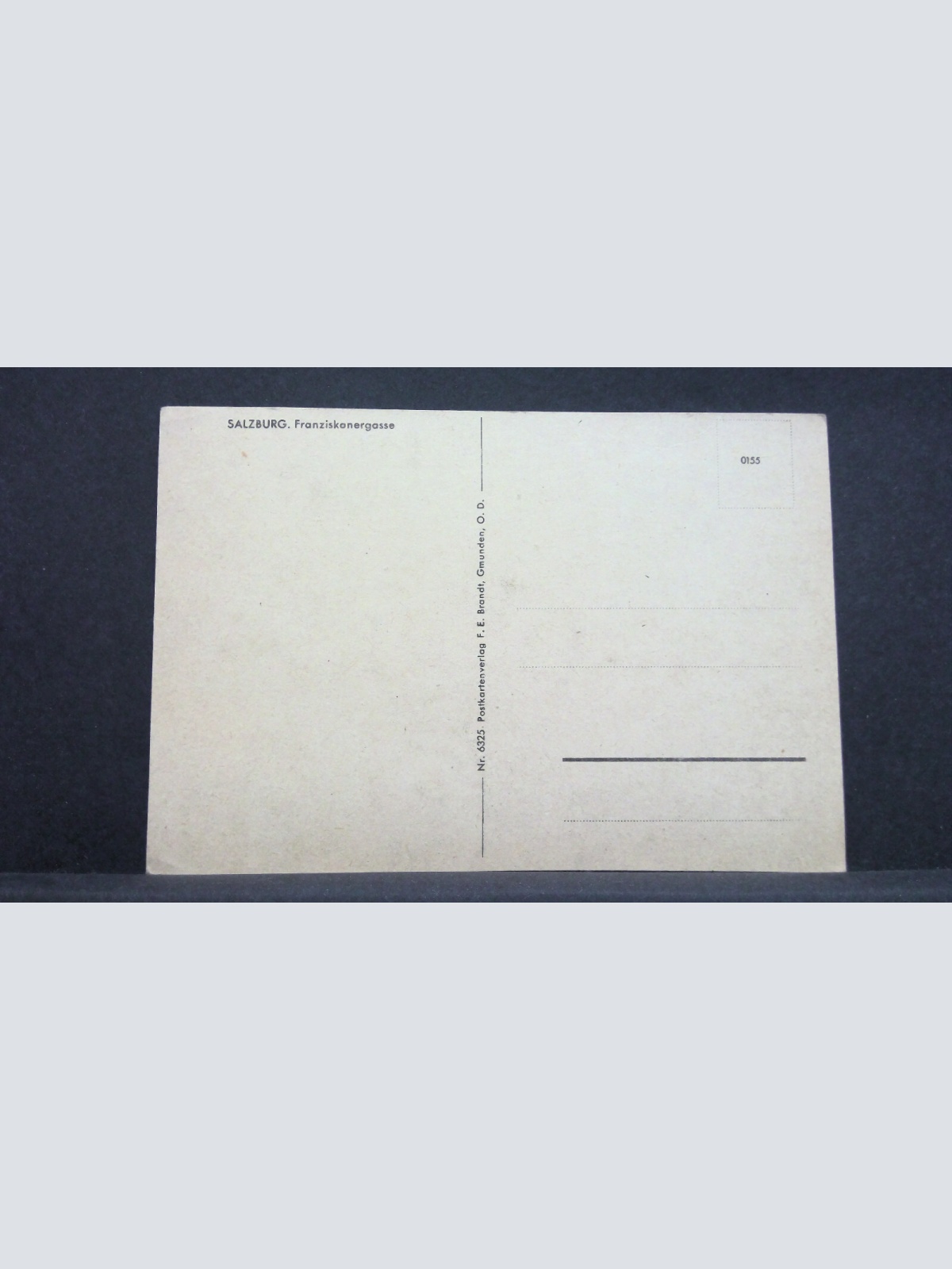 Salzburg Fanziskanergasse Fotografie JW 24031