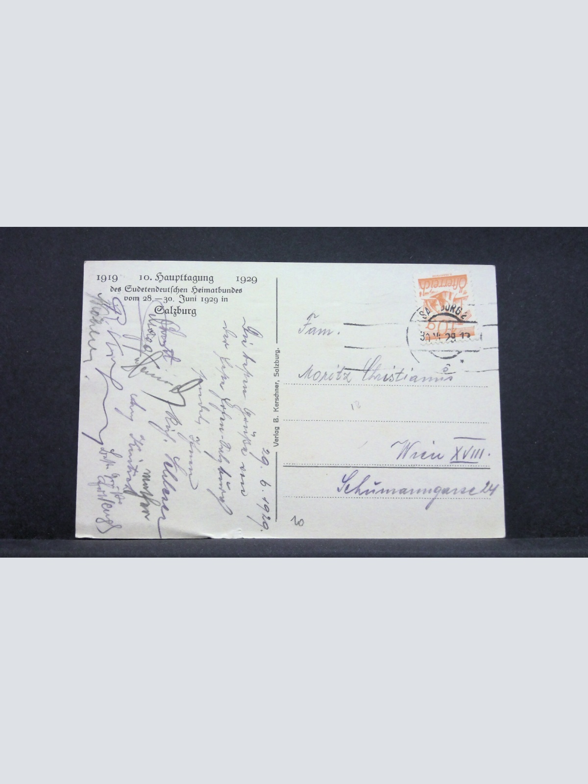 Salzburg Stadtansicht Hohensalzburg Berge Salzach JW 5611