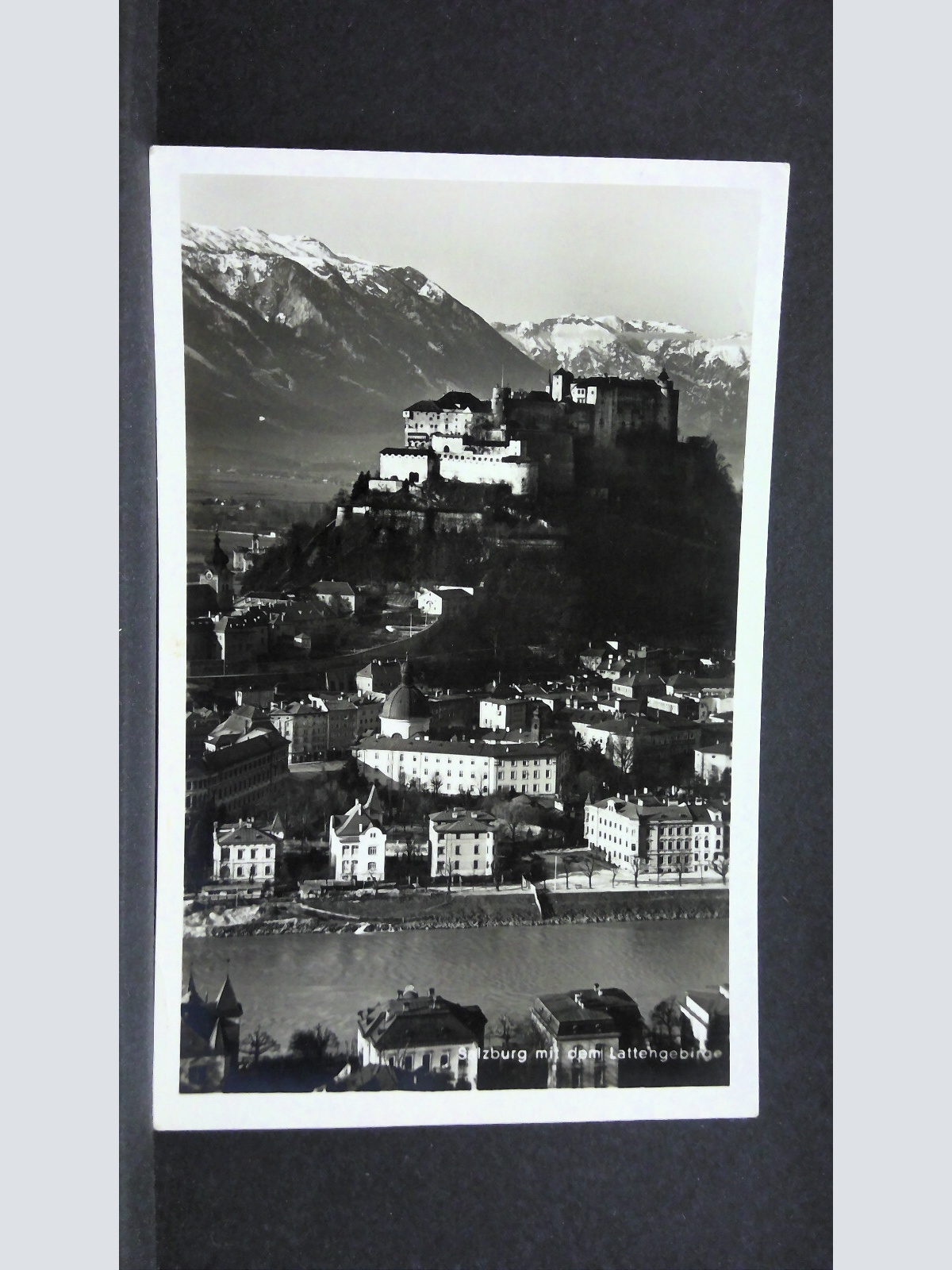 Salzburg mit dem Lattengebirge Festung JW 165640