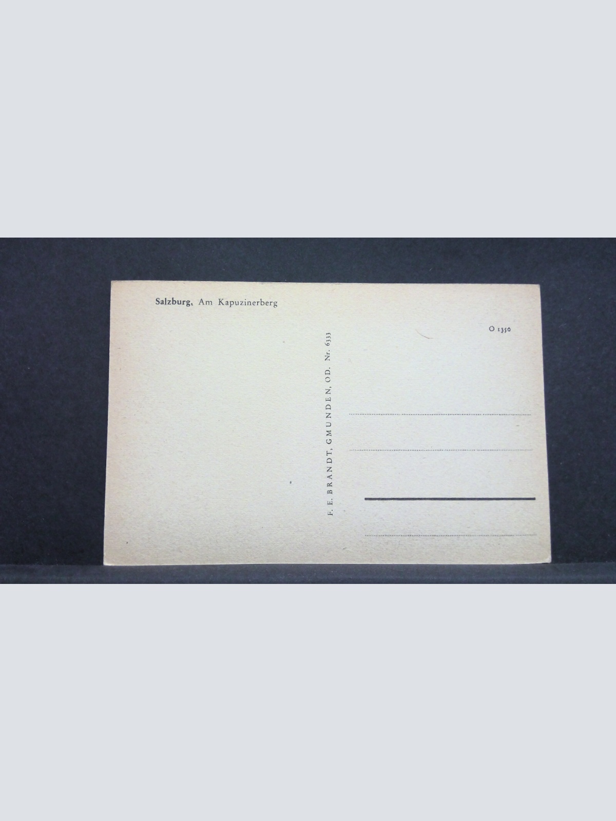 Salzburg Am Kapuzinerberg JW 5926