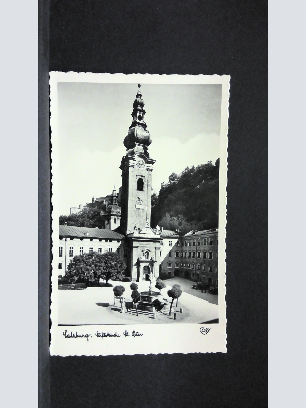 Salzburg Stiftskirche St Peter Brunnen JW 5581