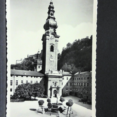 Salzburg Stiftskirche St Peter Brunnen JW 5581