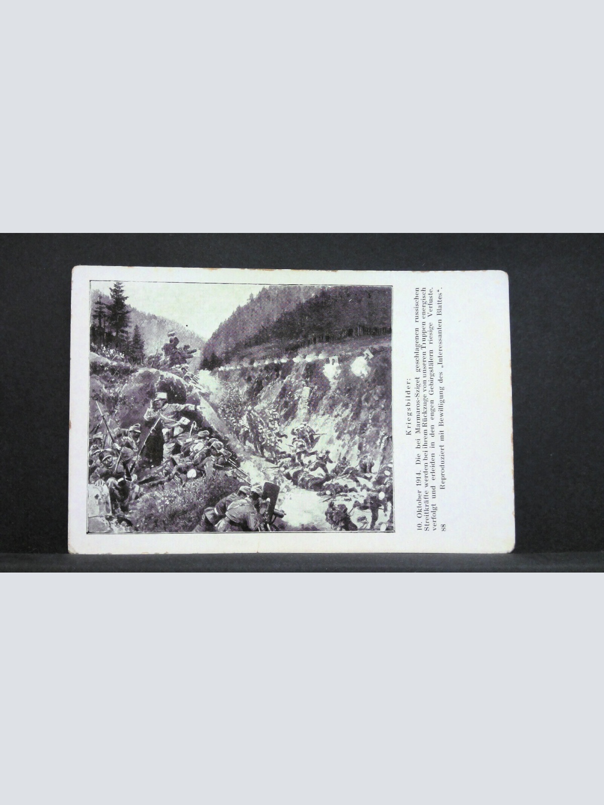 Kriegsbilder 1914 geschlagene russische Armee Österreichische Armee JW 67000