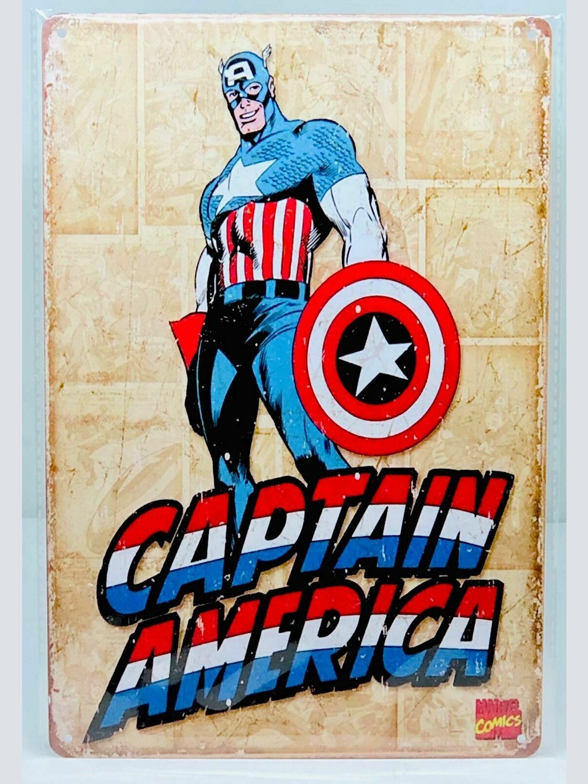 Nostalgie Vintage Retro Blechschild "CAPTAIN AMERICA " 30x20 12058