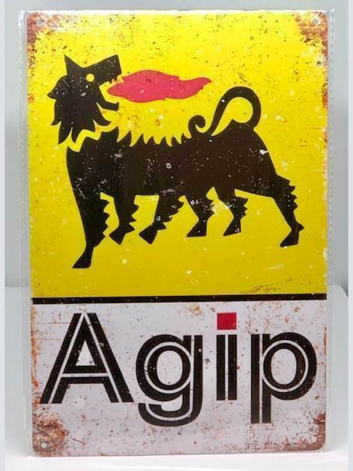 Nostalgie Retro Blechschild "Agip" 30x20 12027