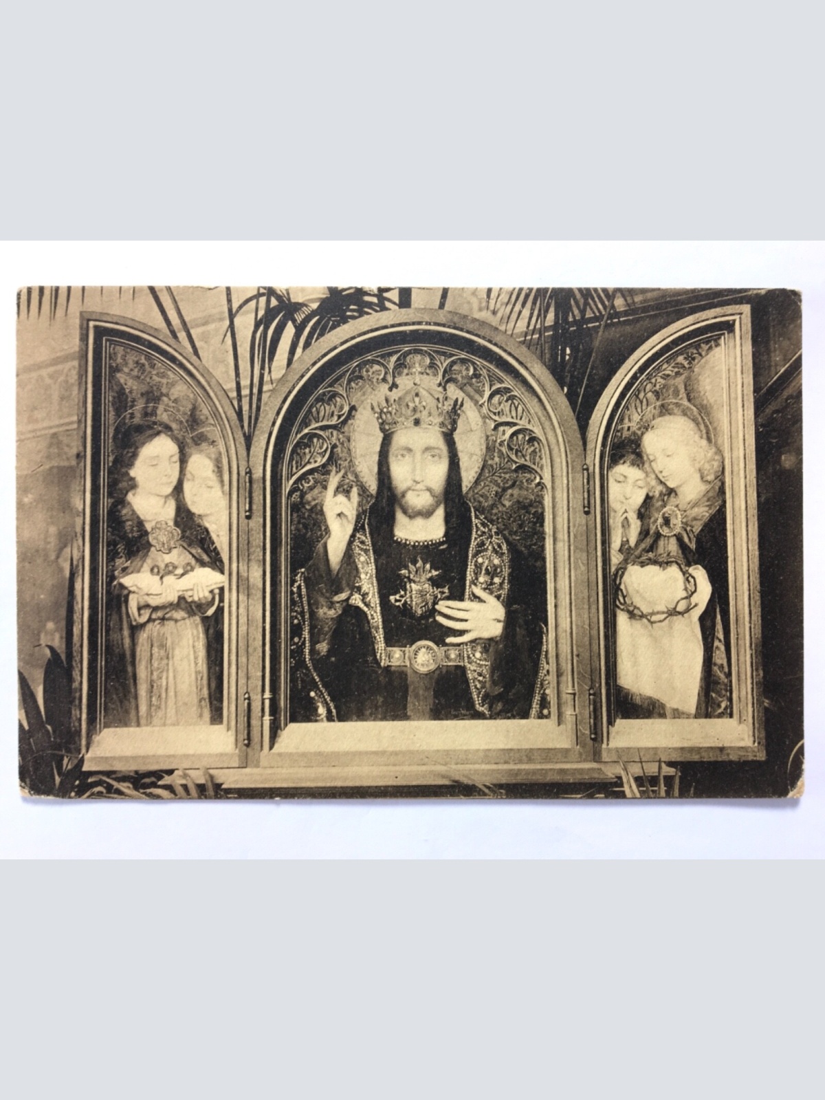 Sacre Coeur (E. Wante) - Heiliges Herz - Antwerpen - Künstlerkarte 40211 TH