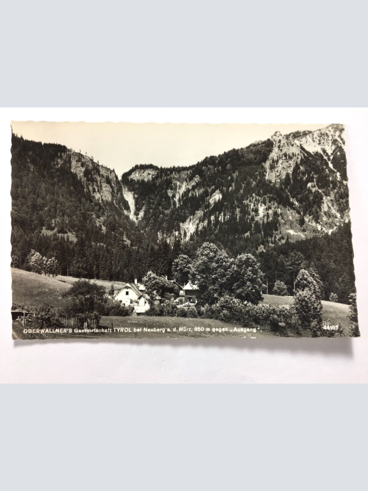 Oberwallner’s Gastwirtschaft - Neuberg an der Mürz gegen Ausgang 40120 TH