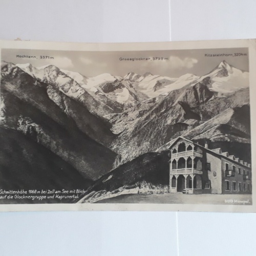 Schmittenhöhe 1968m bei Zell am See Blick Glocknergruppe und Kaprunertal 25019