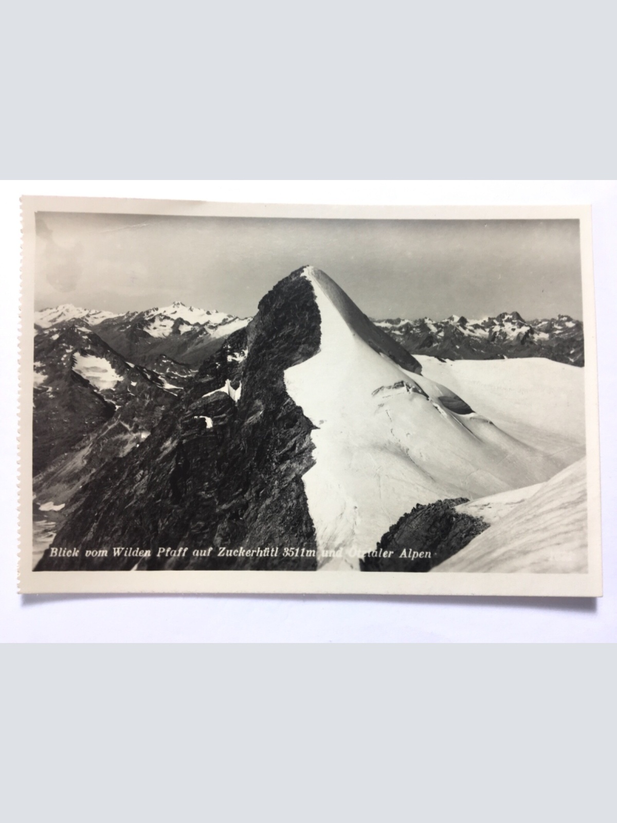 Blick vom Wilden Pfaff auf Zuckerhütl & Ötztaler Alpen 40130 TH A