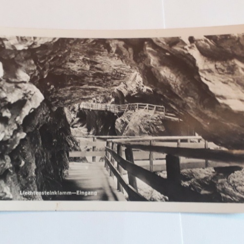 Lichtensteinklamm-Eingang