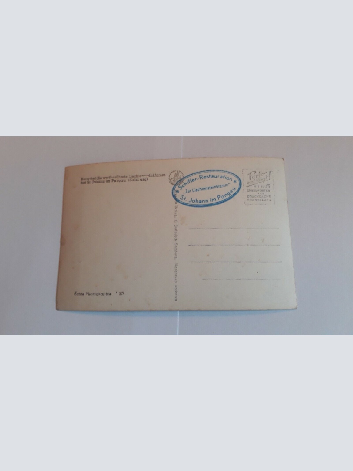 Lichtensteinklamm-Eingang