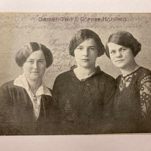 Portrait Damen-Trio, Görner-Hohfeld 410041 AH