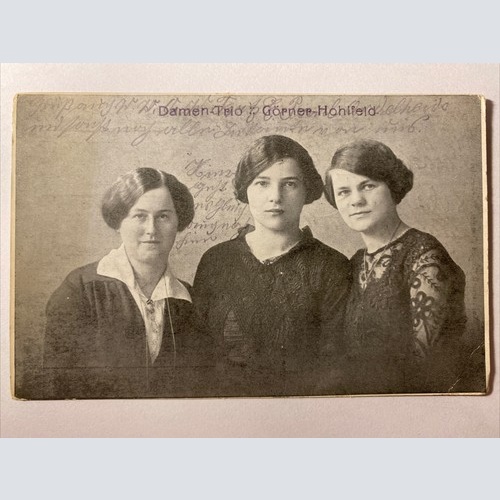 Portrait Damen-Trio, Görner-Hohfeld 410041 AH￼