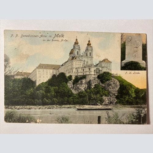 P. P. Benedictiner-Abtei in Melk an der Donau, N.-Oe. 410052 AH ShNö