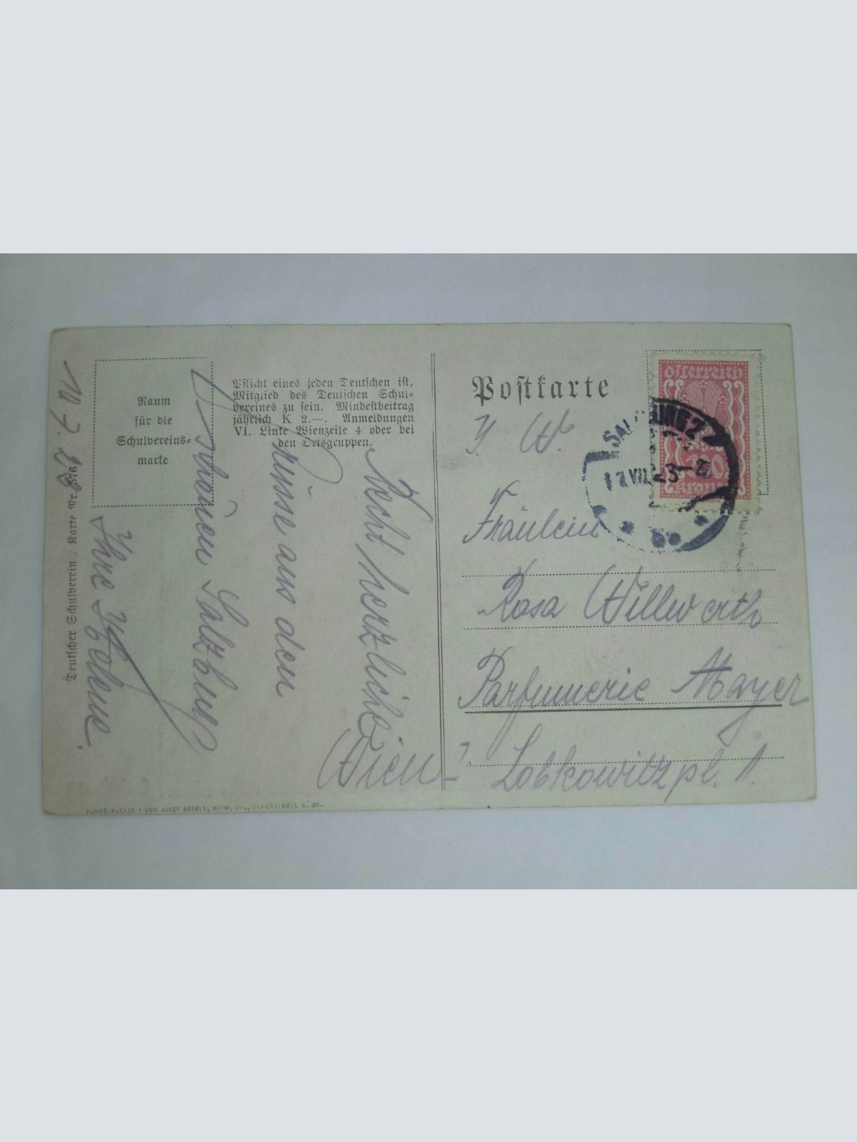 Salzburg Hofecker Deutscher Schulverein 80049