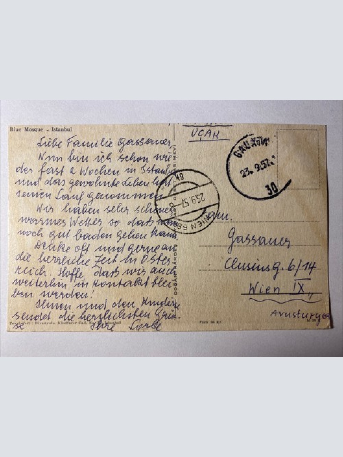 Blaue Moschee, Istanbul, Türkei 400560 AH A