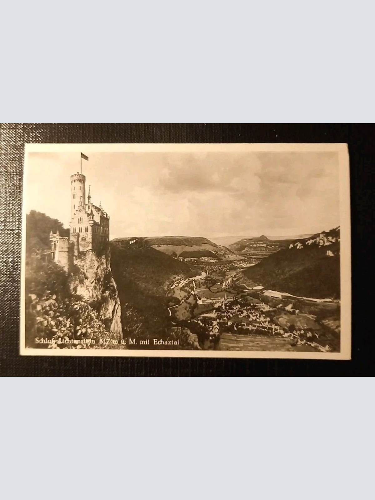 Schloss Lichtenstein Mit Echaztal 180255 H Gr