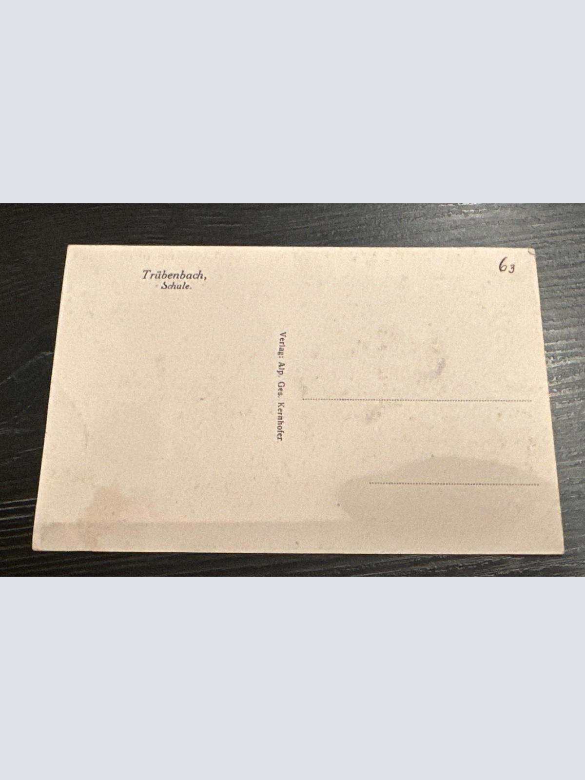 Truebenbach Trübenbach Schule Scheibbs, Bezirk Niederösterreich 6345898 J