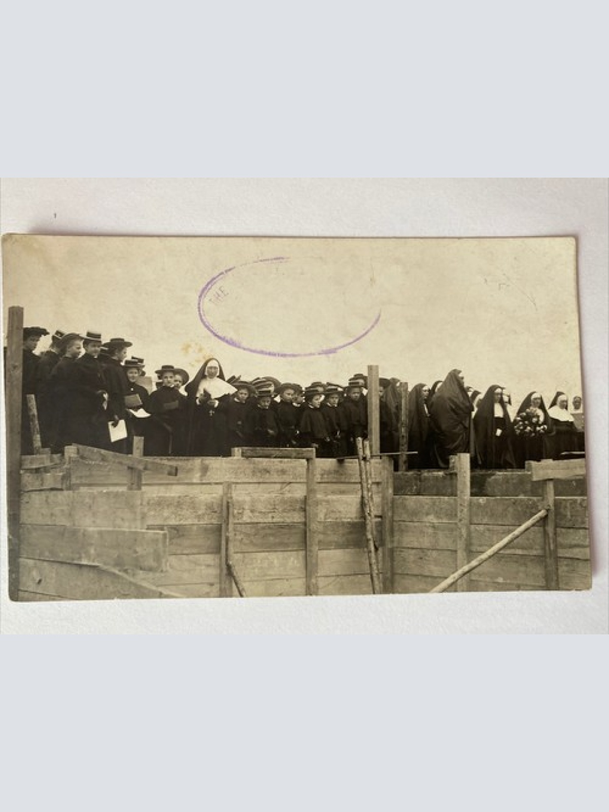 Postkarte, Nonnen, Mädchen 400553 AH A