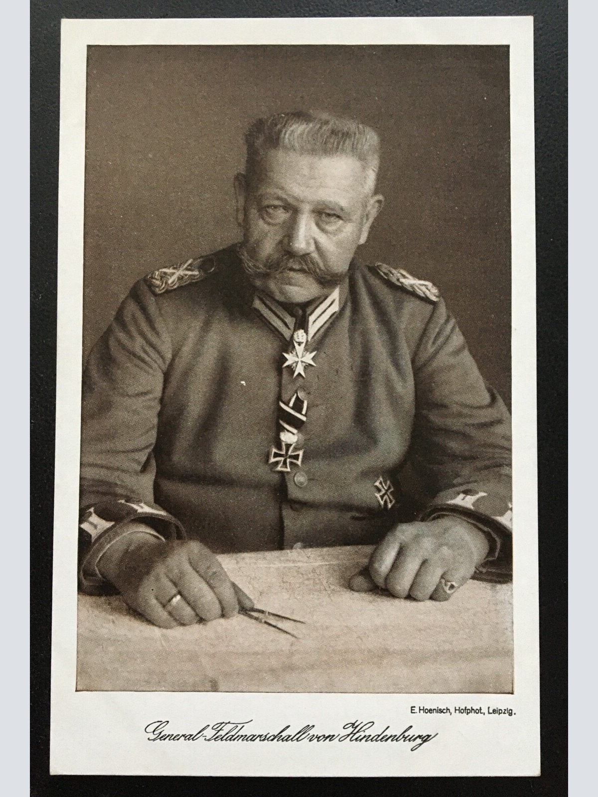 General Feldmarschall v Hindenburg Porträt Soldaten Militär Krieg 400620 TH SH1